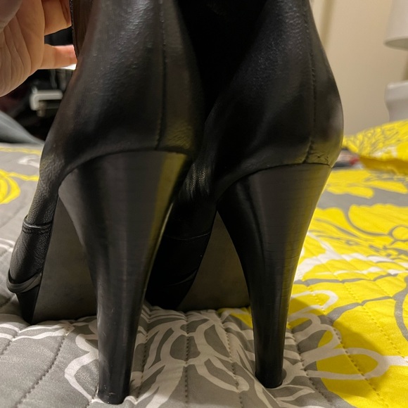 Calvin Klein Jeans Veronica Leather Pull On Mid-Calf Boots - Picture 7 of 16